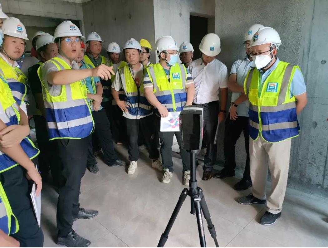 交流研讨|中建五局华南公司赴华体会手机网页版登录入口_华体会(中国)科技建造项目考察交流